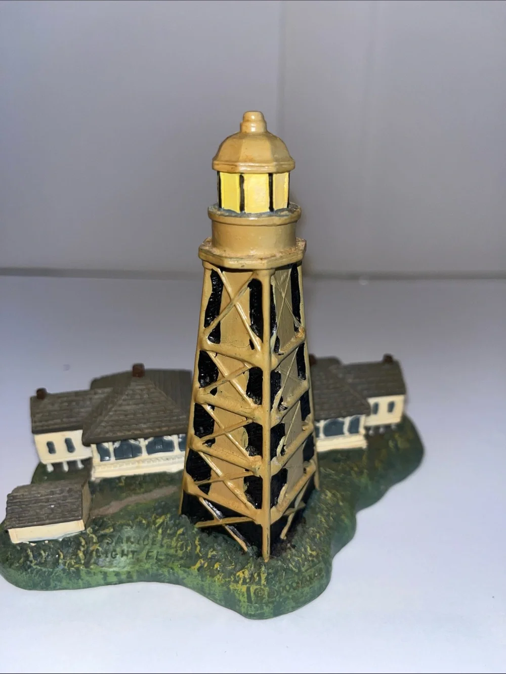 9 Assorted White and Black Lighthouse Decorative Accents - Unbranded